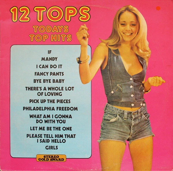 UNKNOWN ARTIST - 12 Tops - Todays Hits - Used Vinyl Record B7294A EUR 6,67 - PicClick