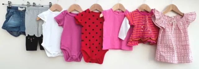 Baby Girls Bundle Of Clothing Age 3-6 Months H&M Gap Mothercare