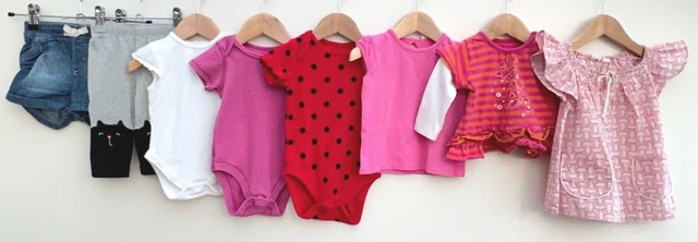 Baby Girls Bundle Of Clothing Age 3-6 Months H&M Gap Mothercare