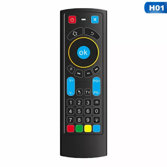 2.4G USB Fernbedienung mit Tastatur für Amazon Fire TV Stick und Fire TV. K V9V4 3