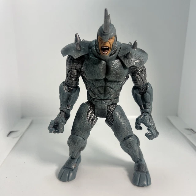 SPIDERMAN CLASSICS ULTIMATE RHINO Figure 2004 Marvel Legends 6 inch ...