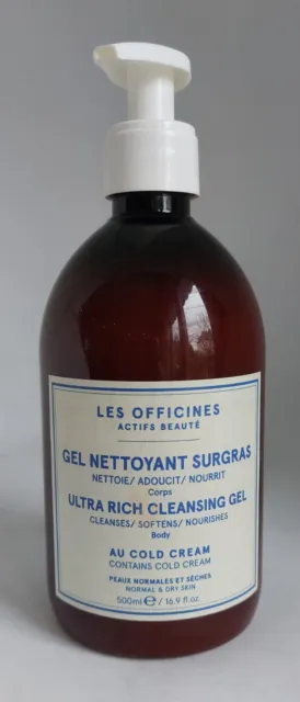 Les Officines - Gel Nettoyant Surgras au Cold Cream 500 ml