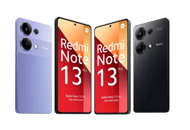 Xiaomi Redmi Note 13 Pro 512GB 12 GB RAM FACTORY UNLOCKED 200MP Global 6.67" New