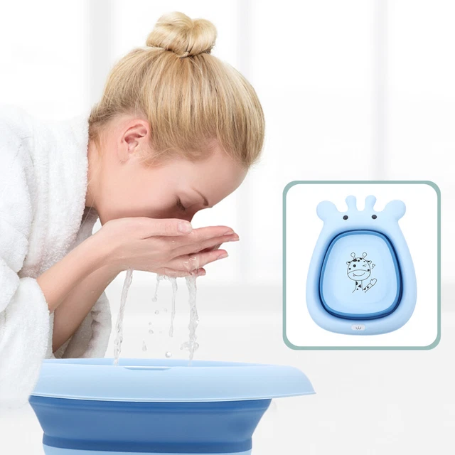 Lavabo da viaggio lavastoviglie pieghevole vasca da bagno bambino