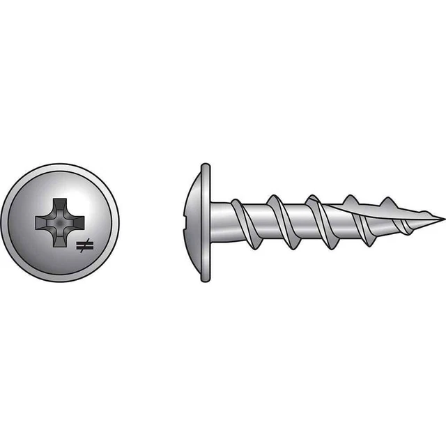 Simpson Strong-Tie S08C075KQC - #8 x 3/4" 305SS Truss Head Lath Screws 100ct