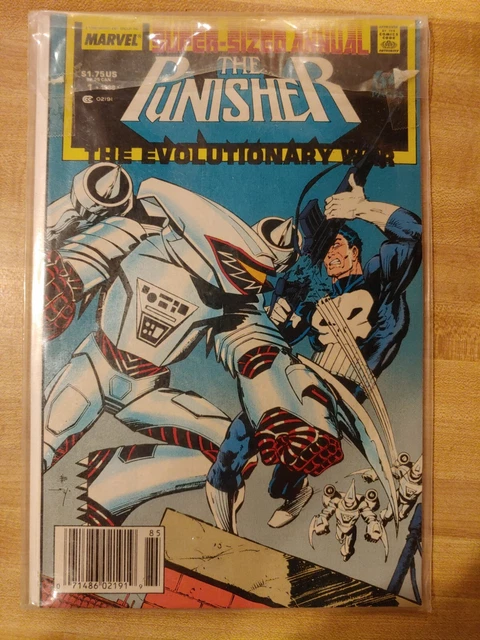 The Punisher Annual #1 Marvel Comics NM 1988 The Evolutionary War Super-Sized
