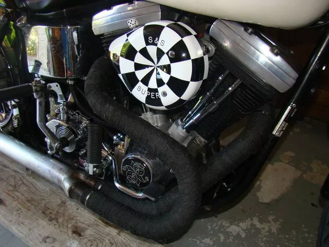 Bande Thermique Isolant Échappement Moto 10Mx5cm Noir Auto Collier