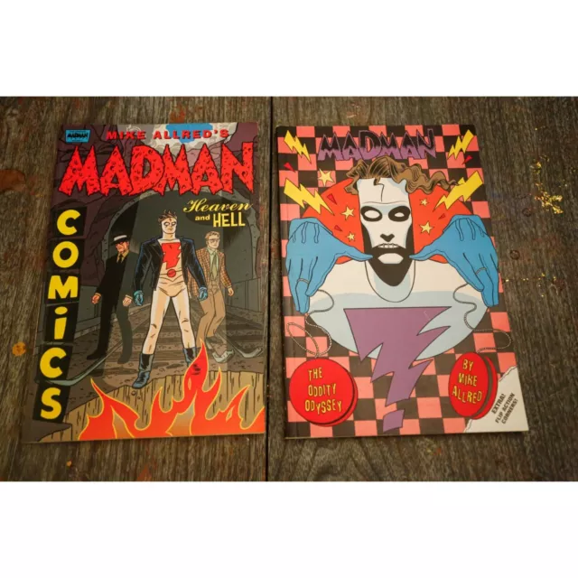 Madman Comics Allred Oddity Odyssey Heaven and Hell 4 Tundra Darkhorse TPB Comic