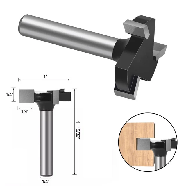 Embout De Défonceuse Carbure Pour CNC - 3 Pouces, Queue 1/2 Pouce - Uxcell