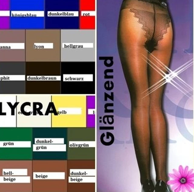 SUPER BRILLANT LYCRA Collant Fin 20 Den Brillant Plusieurs Couleurs GR S XL Eu EUR 7 82 PicClick FR