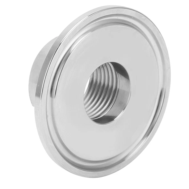 304 Stainless Steel HFS(R) 1.5in To 1/2in NPT Female Adapter For Clamp MU