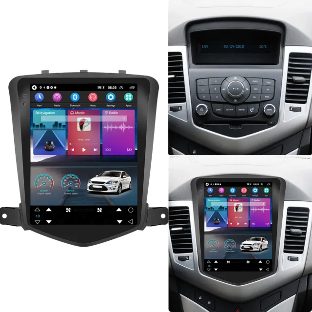 2G+64G Android 13.0 Carplay 9.7" Car Stereo GPS Radio For 2009-2014 Holden Cruze