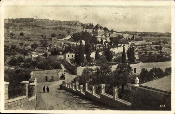Ak Jerusalem Israel, Garten Gethsemane - 3722492