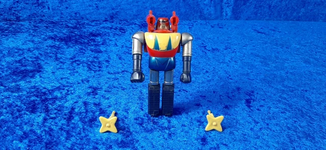 Getter Getta Robot Poseidon Shogun GA-12 Warriors popy Diecast missiles bleus
