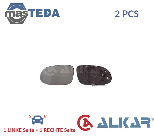 6423700 AUßENSPIEGEL SPIEGELGLAS PAAR ALKAR 2PCS NEU OE QUALITÄT