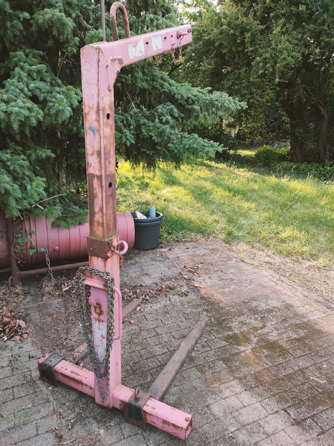 Paletten Gabel Kran Gabel