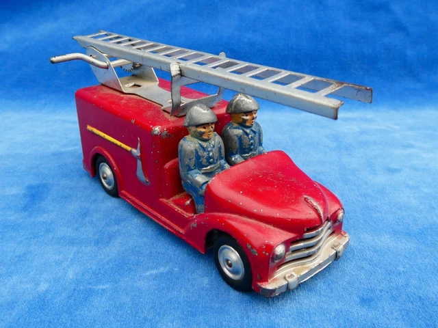 Camion De Pompiers CIJ 1:43 - Auto-pompe Avec échelle - France - Métal - Excellent état