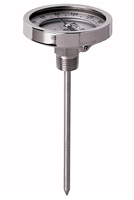 Tel-Tru 34100604 Model Gt300R Resettable Bi-Metal Process Grade Thermometer, Sta