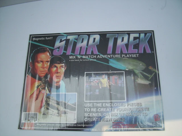 2009 "STAR TREK" (MIX 'N' MATCH) "MAGNETIC ADVENTURE SET" Collectible NEW! RARE!