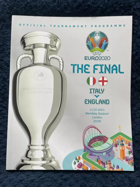 Euro 2020 The Final Italy v England Programme