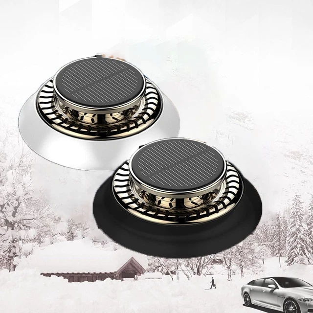 Solar Energy Essential Oils Diffusers Rotating Car Air Freshener  Home Office