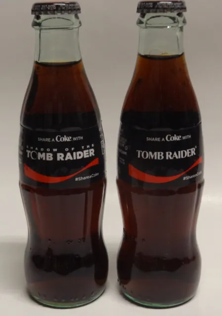 Lara Croft Tomb Raider 2 Coca-Cola Zero   Bottle 8oz
