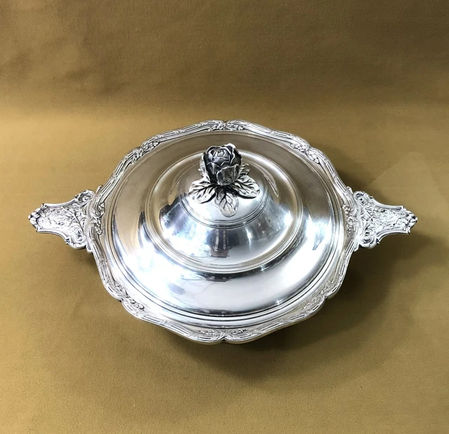 Christofle - Légumier (1) - Empire - Métal argenté - Malmaison