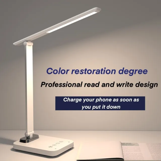 Lámpara de escritorio de protección ocular para estudiantes protección contra luz azul espectro natural