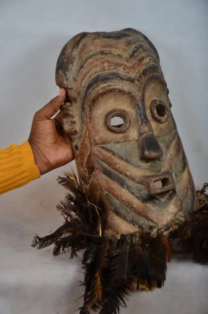 African Tribal Art,bembe mask from Congo 5