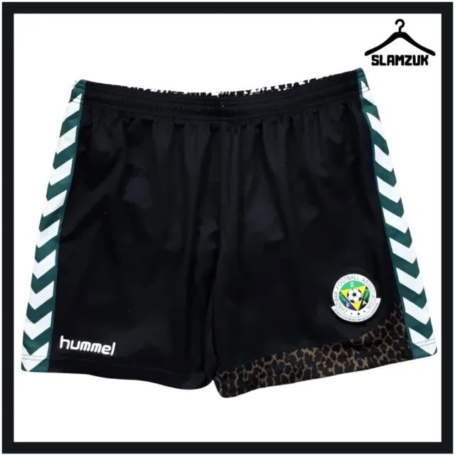 Zanzibar Football Shorts Hummel XXL 2XL Home Soccer Pantaloncini 2012 2013 M5