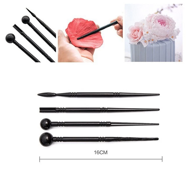 Ensemble d'outils de poterie premium avec stylo perceuse à points de caoutchouc