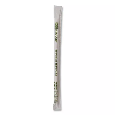 Eco-Products STRAW,7.5",WRAPPED,2000/C EP-STPHA775 ECO-PRODUCTS,INC.