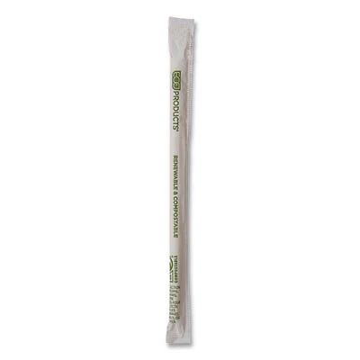 Eco-Products STRAW,7.5",WRAPPED,2000/C EP-STPHA775 ECO-PRODUCTS,INC.