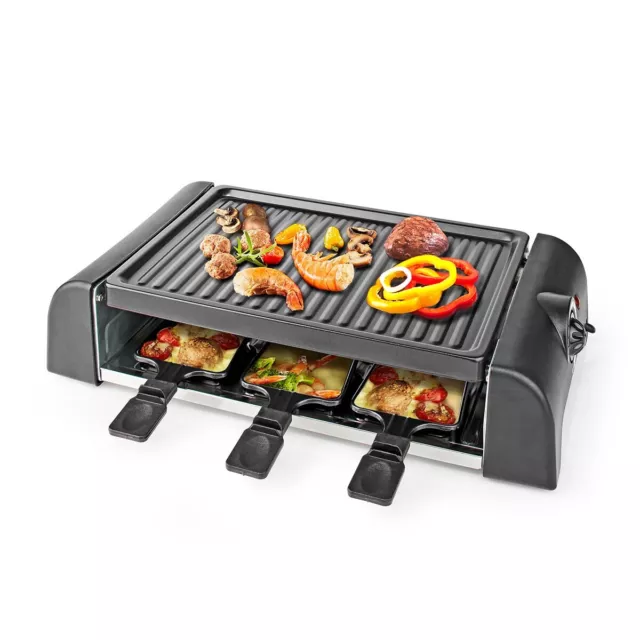 APPAREIL A Raclette Gril  6 Personnes  Spatule  Réglage de la température 1000W