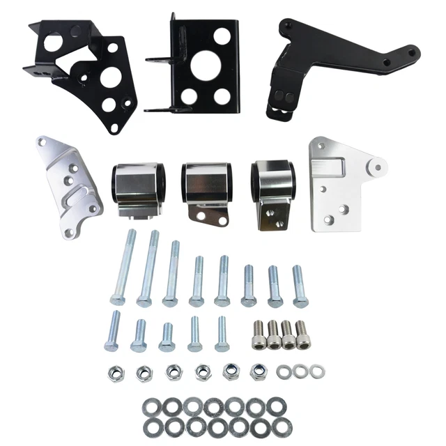 Engine Mount Bracket Kit For Civic K-Swap K20 K24 EK Chassis 1996-2000