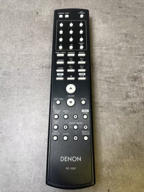 Denon Rc-1097 Remote Control Genuine Original