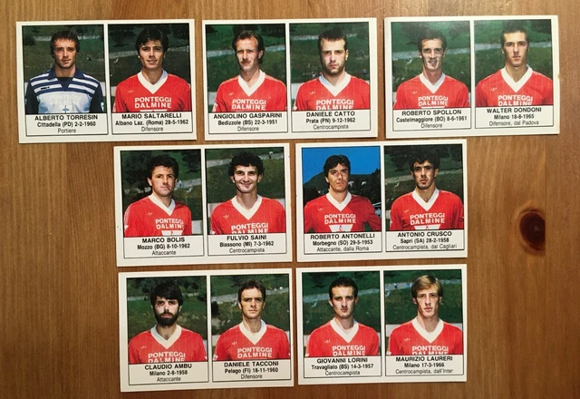 FIGURINE CALCIATORI PANINI 2023-24 Squadra Completa NAPOLI 25 Figurine