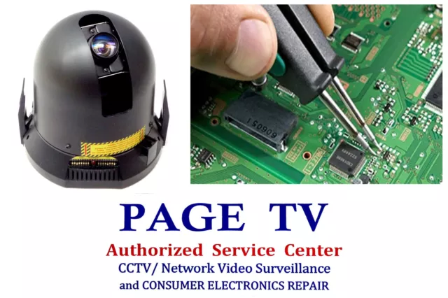 Pelco Spectra III or Spectra IV PTZ camera Repair evaluation only $2.00