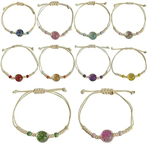 Braccialetti Amicizia Bambini 10 Pezzi Braccialetti Bambina Gioielli (K2A)