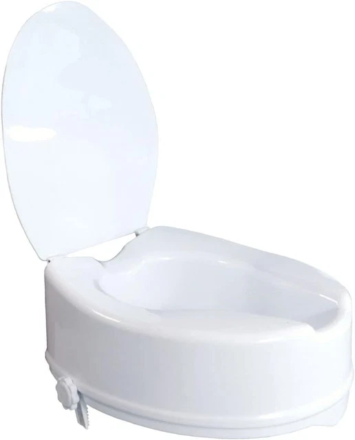 Mobiclinic, Rialzo WC per anziani, 14 cm, Titán, Marchio europeo, Alza water