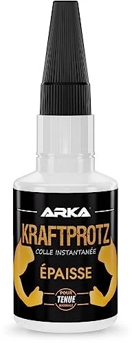 ARKA - KRAFTPROTZ THICK 50 g | Colle instantanée extra forte | Idéale comme coll