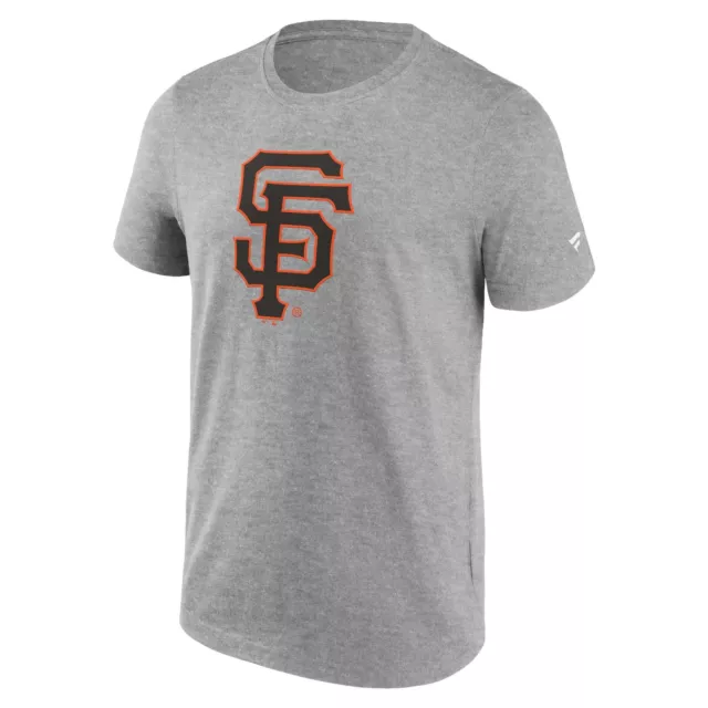 MLB San Francisco Giants T-Shirt Primary Logo Team Graphic Baseball grau