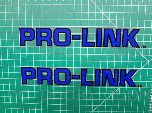 85' 1985 XR 200r xr250 Prolink 2pc swingarm decals stickers aufkleber graphics