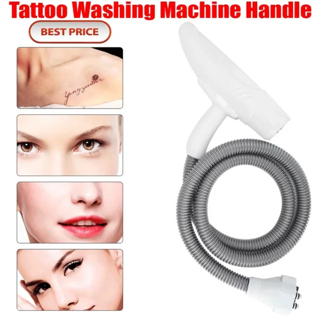 Pieza de mano con mango de eliminación de tatuajes con láser Q Switch ND Yag para lavar tatuajes