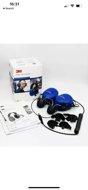 3M™ PELTOR™ MT Series FM Headset, ATEX MT7H79P3E-50 230OHM Dynamic Mic Mounted