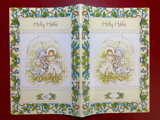 HOLLY HOBBIE Maxi Quaderno Quadernone scuola A4 quadretti comm. Mondadori (1979)