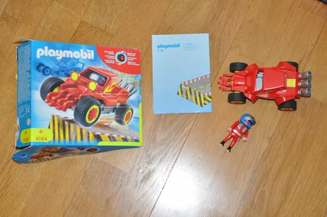 Playmobil 4184 - Roter Miniflitzer mit Rückzugsmotor - Komplett in OVP