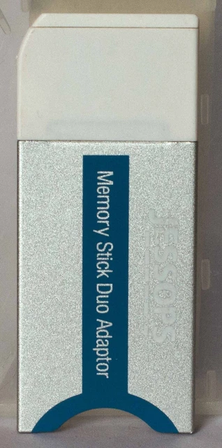 Adaptador Jessop Memory Stick Duo incluido estuche.
