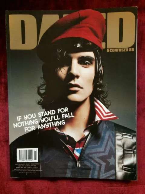 DAZED & CONFUSED magazine #86 February 2002 Menswear fashion special Electro Pop