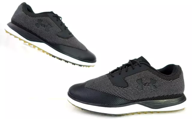 UNDER ARMOUR TOUR Tips Knit SL Men s 9.5 Spikeless Golf Shoes